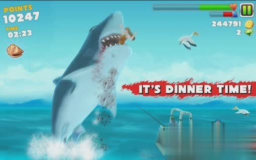 饥饿的鲨鱼进化
