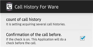智能手表通话记录CallHistoryforWearv1.0