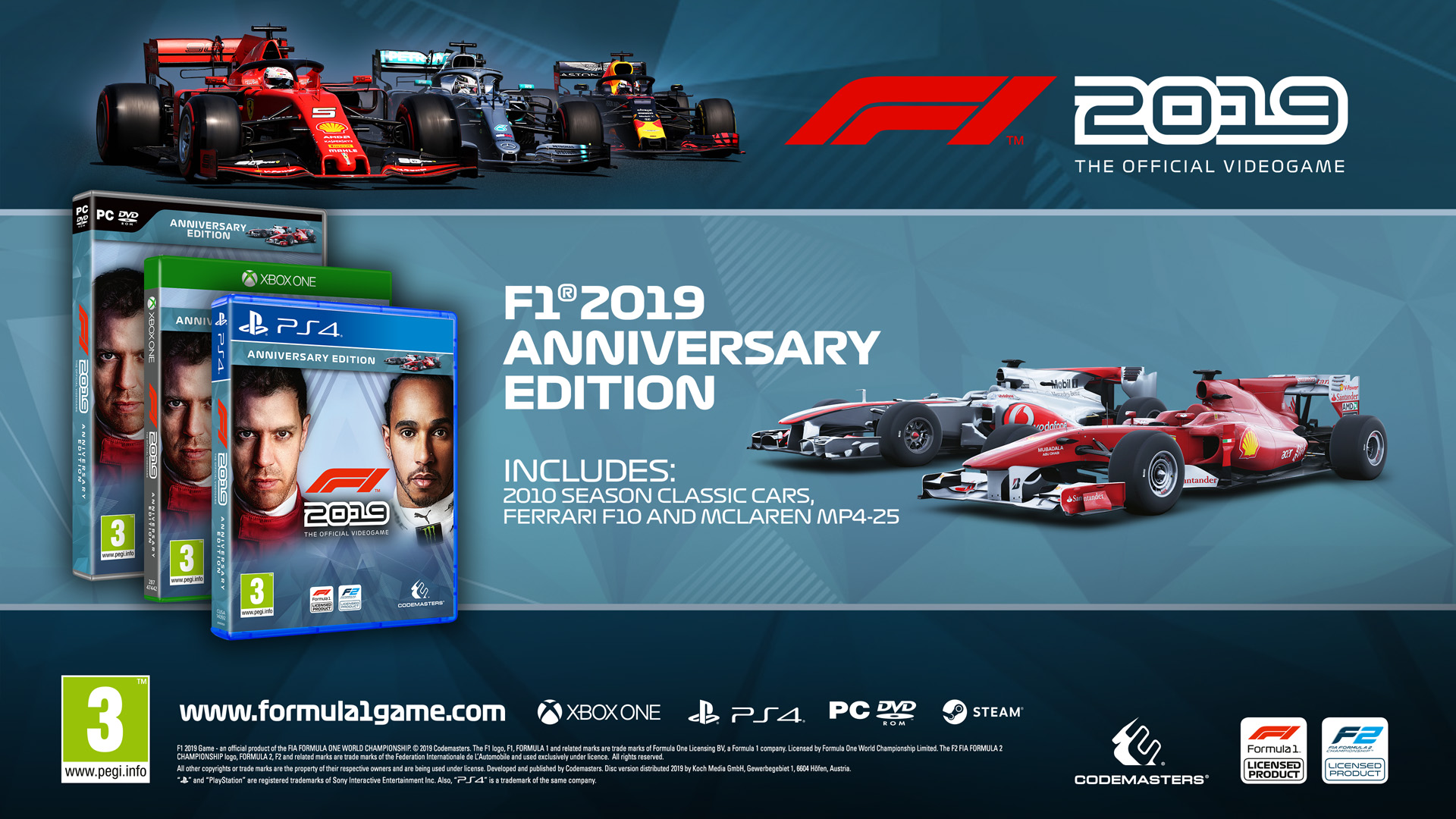 F1 2019 STEAM正式版