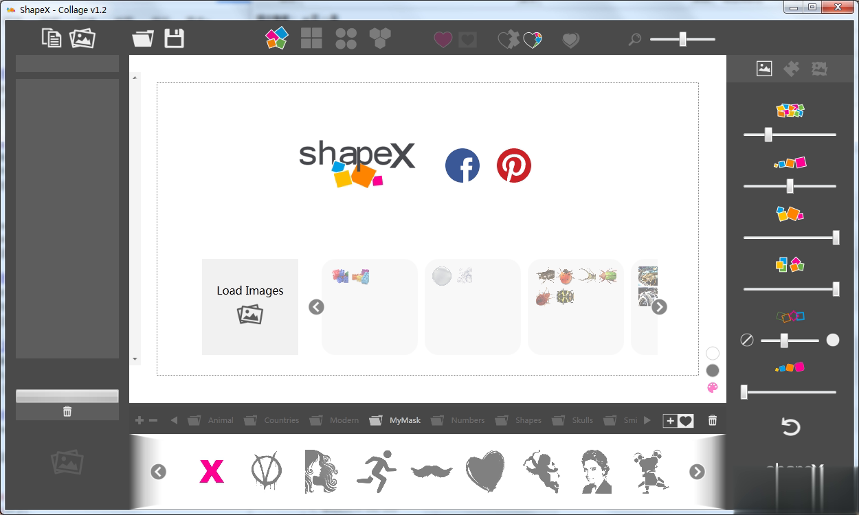 ShapeX(照片拼贴软件)